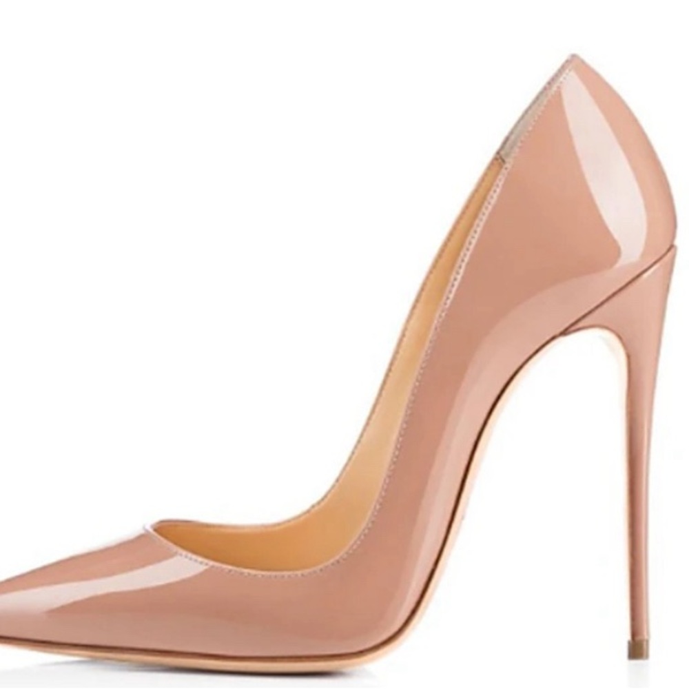 High heel stiletto in nude